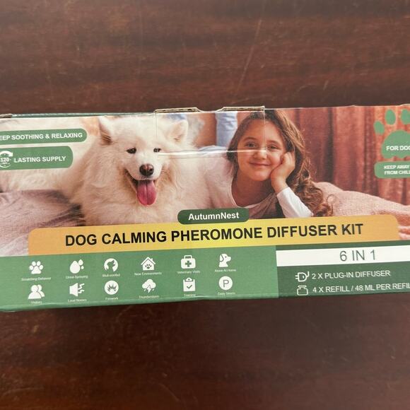 AutumnNest NIB | Dog Pets Calming Oil Pheromone Diffuser Kit - Picture 1 of 5